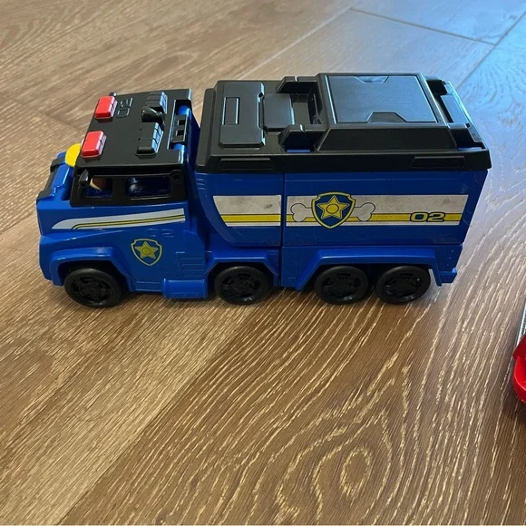 Paw Patrol Chase Marshall Big Truck Pups Rescue Truck - Picture 8 of 10